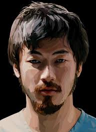 E N L I G H T E N M E N T Portrait Tadanobu Asano Digital Painting Portrait Character Portraits Notorious Big Art