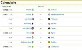 Pronósticos jornada 5 guardianes 2021. Fechas Y Horarios De La Jornada 5 Del Apertura 2020 De Liga Mx Mediotiempo