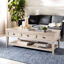 Generally the rule is that your coffee table should be the same height as your couch's seat (give or take one to two inches, but not any lower). 11 Best Storage Coffee Tables 2021 Hgtv