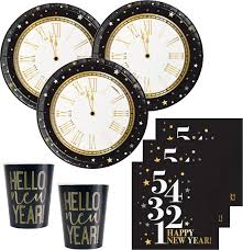 Unser silvester countdown 2016 zählt die sekunden runter bis um 0:00 uhr des neuen jahres 2016. Xxl Silvester Countdown 2021 Und Neujahrs Party Deko Set 8 Personen Kaufen Bei Kids Party World