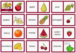 Fruit Domino Englisch Grundschule Englisch Nachhilfe Englisch Lernen