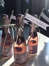 Sekt Piccolo Gastgeschenk Hochzeit Gastgeschenke Hochzeit Diy Hochzeitsgastgeschenke Sektempfang Hochzeit
