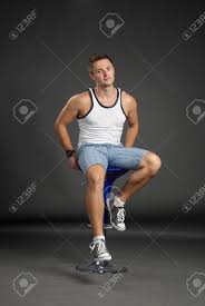 Sitting on a bar stool. Portrait Of A Relaxed Man Sitting On A Bar Stool Stock Photo Picture And Royalty Free Image Image 55486029