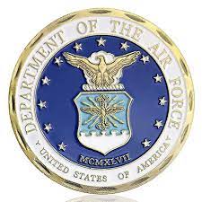 Amazon Com Air Force Military Challenge Coin Usaf Core Values Veteran Airman Commemorat Military Challenge Coins Air Force Challenge Coins Commemorative Coins