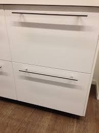 Ringhult Kitchen Cupboard Doors From Ikea In Gloss White With T Bar Handles Discount Kitchen Cabinets White Ikea Kitchen Ikea Kitchen