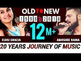 Old To New 1 Mashup Best Of 1998 To 2018 Of Bollywood Kuhu Gracia Ft Abhishek Raina Youtube Bollywood Music Mp3 Song Bollywood Music Videos