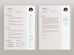 Business cards with logo (10 per page). Free Creative Four Pages Resume Cv Template With Cover Letter In Illus Creativebooster