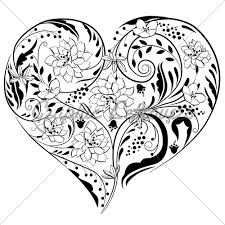 Flower has been a favorite subject of visual artists for long times because of their varied and colorful appearance. Heart Shape Made Of Flowers Gl Stock Images