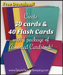 Enter the front and back text for each card. Flash Cards Card Bases Flash Cards Ready To Go Simply Simple Stamping Flash Card Template Make Flash Cards Simple Stamping
