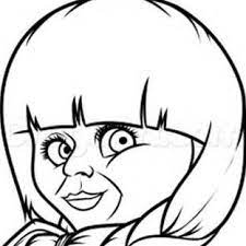 Showing 12 coloring pages related to annabelle doll in rocking chair. Annabelle Doll Coloring Pages Drawings Easy Drawings Creature Artwork