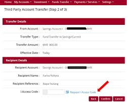 Maintenance of future funds transfer or favourite accounts. 2 Cara Transfer Bank Islam Ke Bank Islam Online