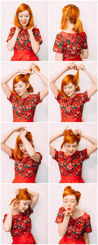 Easy Retro Victory Rolls A Beautiful Mess Medium Hair Styles Vintage Hairstyles Tutorial Retro Hairstyles