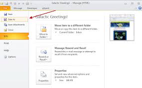 How To Download Embedded Images As Attachments In Microsoft Outlook