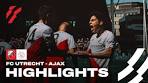 HISTORISCHE zege van FC Utrecht op Ajax! | HIGHLIGHTS - YouTube