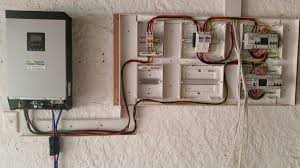 The main supply cable comes into the board and is then d. Diy Guide For Inverter Installation At Home Ideas By Mr Right
