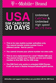 Can i swap sim cards between t mobile phones. Amazon Com T Mobile Prepaid Sim Card Unlimited Talk Text And Data Unl Talk Text Data 30 Days