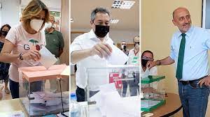 La líder del psoe andaluz ha perdido la mitad de los votos que obtuvo en las primarias de 2017 en andalucía, entonces fueron 24.519 papeletas, un 63,19% del escrutinio, frente a los 12.274 votos. Los Candidatos En Las Primarias Del Psoe Andaluz Votan Con Llamadas A La Participacion