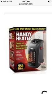 View online instruction manual for jml handy heater heater or simply click download button to examine the jml handy heater guidelines offline on your desktop or laptop computer. Handy Heater The Plug In Personal Heater 350 Watts As Seen On Tv Walmart Com Walmart Com
