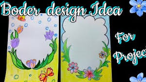 Border Design On Paper Project Design For School File Decoration Idea Front Page Decoration Youtube Front page design for project ❤ diy: border design on paper project design for school file decoration idea front page decoration