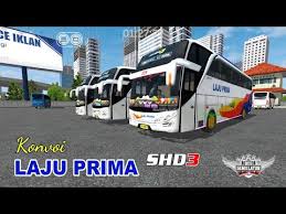 Livery Bus Simulator Shd Laju Prima Arena Modifikasi