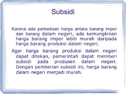 Kebijakan Impor Ppt Download
