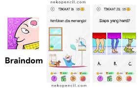 Kunci Jawaban Braindom Level 1 225 Terbaru Nekopencil
