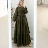Untuk baju lebaran 2015 bentuk gamis, pilihlah. 1