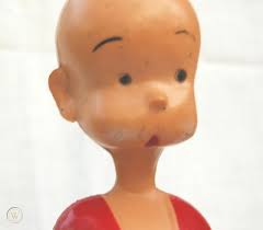 RARE VINTAGE COMIC STRIP HENRY RUBBER DOLL IRWIN CO.