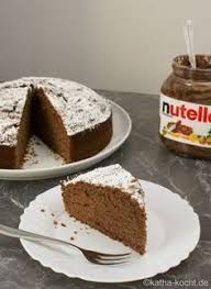 Nutella Kuchen Katha Kocht Nutella Kuchen Rezept Kuchen Rezepte Einfach Nutella Kuchen Backen