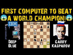 Humans beat machines again, marking the end of the first human v. First Computer To Beat A World Champion Deep Blue Vs Kasparov 1996 Match Youtube