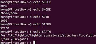List Of Environment Variables In Linux/Unix