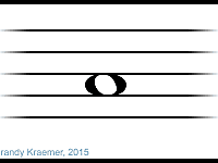 A tie is a very common musical symbol. Whole Note Musical Symbols