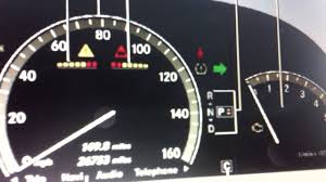Mercedes Benz C Class Dashboard Warning Signs