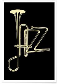 Listen to jazz online and keep up to date with the latest music news, events, programs and more. Jazz Poster Poster Juniqe