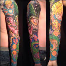 Dragon ball z tattoo arm. Gallery Z Tattoo Geek Tattoo Sleeve Tattoos