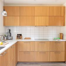 ikea ekestad oak veneer kitchen units