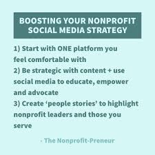 Boosting Your Nonprofit Social Media Strategy Nonprofit Social Media Media Strategy Social Media Strategies