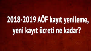 Aöf kayıtlarında internet üzerinden kayıtlarınızı yaptıktan sonra. Aof Yeni Kayit Ucreti Ne Kadar