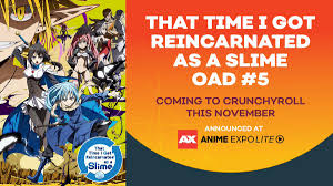 That Time I Got Reincarnated As A Slime Oad 5 Release Crunchyroll On Twitter Stay Tuned For More Rimuru As That Time I Got Reincarnated As A Slime Oad 5 Comes To Crunchyroll This November Axlite2020 Https T Co Irs8dwehn4