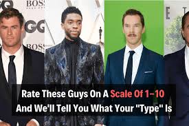 Complete and total physical abnormalities and/or congenital defects. Rate These Guys On A Scale Of 1 10 And We Ll Tell You Who Your Type Is
