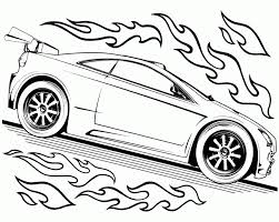 Kids tend to get attracted to things that move fast and look snazzy. Hot Wheels Coloring Sheets Coloring Home