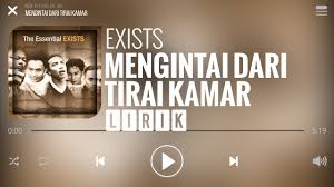 Dapatkan lirik lagu lain oleh exist di kapanlagi.com. Exists Mengintai Dari Tirai Kamar Lirik