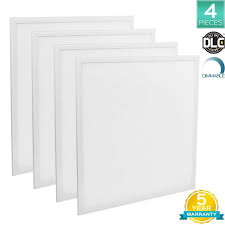 4 Pack 2x2 Ft Led Panel Light 45w 3500k Natural White 4950 Lumens Ledquant