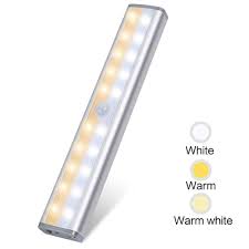 20 Led Motion Sensor Closet Light Dimmable Wireless Lights For Cabinet Stair Hallway Lks99 Under Cabinet Lights Aliexpress