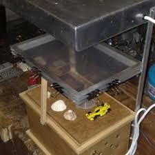 Constructed from wood, pegboard, toggle clamps, weather. 47 Vacuum Press Ideas Vacuum Vacuum Forming Kydex