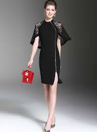 Brokat adalah jenis material yang terbuat dari bordiran benang. 41 Dress Brokat Kombinasi Modern Ide Penting