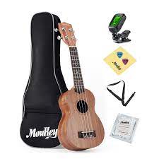 Floral shop and decor ad with leaves. Moukey Mahogany Soprano Ukulele Kit Mus 3d Beginner Uke 21 Inch Dolphin Design With Bag Tuner String Strap Walmart Com Walmart Com