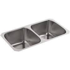 Large, offset double bowl stainless steel sink with coordinating pull down faucet. American Standard Spulbecken Plain Stilvolle Kuchenmobel American Standard Spulbecken Plain Stilvolle Keineswegs Double Bowl Kitchen Sink Sink Kitchen Sink