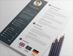 20 Best Free Resume Cv Templates In Ai Indesign Psd Formats
