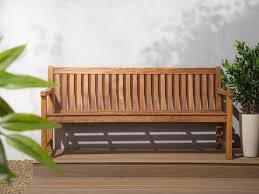 Banc De Jardin 180 Cm En Bois White Balau Java Nel 2020 Panchina Da Giardino Panchine Giardini In Legno